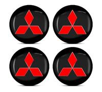 ZJCOZBH 4Pcs Hub Centre Caps, for Mitsubishi Asx Lancer Outlander Pajero Ralliart 56mm Hub Caps Wheel Hub Caps, Hub Center Caps, Car Wheel Center Caps Hub Cover Hub Center Caps,A