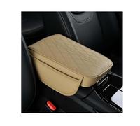 ZJCOZBH Car Arm Rest Cushion, for VW T5 T6 T6.1 California Multivan Transporter T7 Multivan Multifunctional Leather Car Armrest Box Mat with Side Storage Bag Armrest Seat Box Cover Protector,D