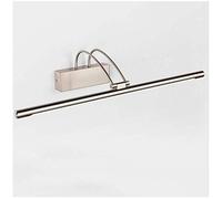 ZJFHEYUO Bathroom Wall Lights Cool White Waterproof IP44 LED Bathroom Mirror Lamp 9W Adjustable Angle Make-up Over Mirror LED Picture Lights 45CM Decoration