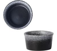 ZJFHEYUO Bowls Soup Bowls Ceramic BowlSoup Bowl Rice Bowl reakfast Bowl Ramekins Set 120ml Creme Brulee Ramekins Souffle Dish Oven Proof Di