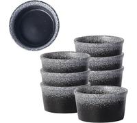 ZJFHEYUO Bowls Soup Bowls Ceramic BowlSoup Bowl Rice Bowl reakfast Bowl Ramekins Set 120ml Creme Brulee Ramekins Souffle Dish Oven Proof Di
