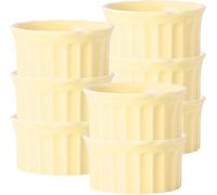 ZJFHEYUO Bowls Soup Bowls Ceramic BowlSoup Bowl Rice Bowl reakfast Bowl Ramekins Set Creme Brulee Ramekins Souffle Dish Oven Proof Di