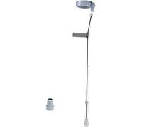 ZJFHEYUO Cane Portable Forearm Crutches, Antislip Clasps for Disabled People, Thick Aluminum Alloy Telescopic Elbows for Easy Access, Height Adjustable, Underarm Rehabilitation Training,a,1Pack