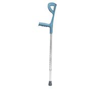 ZJFHEYUO Canes Forearm Crutches - Ergonomic Handle, Lightweight Arm Cuff Crutch - Adjustable, for Standard and Tall Adults - 10 Stops Height Adjustable,2unit