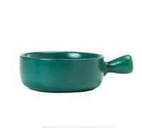 ZJFHEYUO Ceramic Non-Stick Baking Tray Ceramic Baking Pan Cheese Baked Rice Plate Fruit Plate Household Dish Plate Tableware Oven Bowl Special Utensils,Yellow,15.2x5.5cm