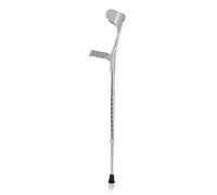 ZJFHEYUO Crutch Lightweight Retractable Folded Elbow Arm Armpit Crutches Fractures Rehabilitation Polio Forearm Crutches,Black