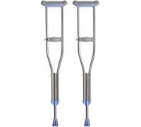 ZJFHEYUO Crutches For Broken Bones Elderly Crutches Double Crutches Underarm Crutches Non-slip Lightweight Walking Stick Walking Stick For Young People Cane Women Auxiliary crutch