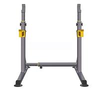 ZJFHEYUO Dumbbell Squat Racks Adjustable Barbell Rack Adjustable Squat Rack, Squat Stands Rack Barbell Free Press Bench, Fitness Equipment Home Gym IndoorSiamese, for Curl Barbell