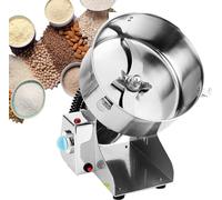 ZJFHEYUO Electric Grain Grinder Superfine Stainless Steel Grain Mill for Grinding Various Grains Spice Mill Herb Grinder, Grind Grain, Roots, Flour, Kernel, E-gelation, Olibanum, Milk Vetch,2500g