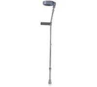 ZJFHEYUO Forearm Crutches Adjustable Walk Easy Adult Forearm Crutches with PVC Handle, Lightweight Durable Elbow Crutchesmobility for Elderly Handicapped Disabled,Gray Lightweight Arm Crutch