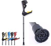 ZJFHEYUO Forearm Crutches,Ergodynamic Lightest Crutch,Lightweight Arm Cuff Crutch,14 Stops Height Adjustable,for Standard and Tall Adults,Men/Women with Comfort Grip,C