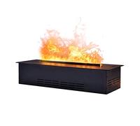 ZJFHEYUO Modern 3D Flame Electric Fireplace With Adjustable Flame Effect And Remote Control Recessed Electric Fireplace Stove For Home Decor