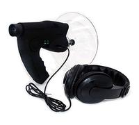 ZJFHEYUO Portable Parabolic Microphone Monoculars, 8X Monocular Sound Amplifier and Birds Observing Telescope, Nature Observing and Listening Digital Device for Outdoor Activities