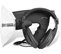 ZJFHEYUO Portable Parabolic Microphone Monoculars, 8X Monocular Sound Amplifier, Sound Amplifier Ear Bionic and Birds Observing Telescope, Nature Observing and Listening Digital D