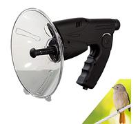 ZJFHEYUO Portable Parabolic Microphone Monoculars, Bionic Ear Long Range Birds Listening Telescope 100M, Nature Observing and Listening Digital Device, for Outdoor Activit