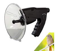 ZJFHEYUO Portable Parabolic Microphone Monoculars, Bionic Ear Long Range Birds Listening Telescope 100M, Nature Observing and Listening Digital Device, for Outdoor Activities and