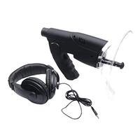 ZJFHEYUO Portable Parabolic Microphone Monoculars, Monocular X8 Bionic Ear Magnification Monocular Sound Amplifier, Nature Observing and Listening Digital Device for Outdoor Activ