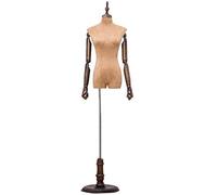 ZJFHEYUO Professional Mannequins Female Bust Model Women's Clothing Store Window Display Models Fake Human Body Model Clothes Rack