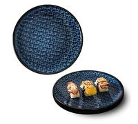 ZJFHEYUO Ramen Bowl Set Fruit Bowl Ramen Bowl Large Serving Bowls Set of 2 Plate Bowls Ceramic Low Bowls Dishes Pasta/Soup Serving Bowls La