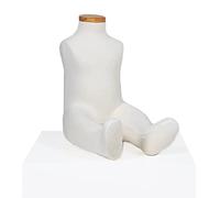 ZJFHEYUO Sewing Mannequin Torso 3 6 Months Baby Mannequin Sitting/Standing Full Body Toddler Kids Dummy Manikin for Designers Clothes Display Pin-able Torso Foam,6 months sitting