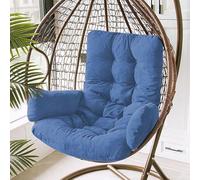 ZJGFCB Hanging Basket Seat Cushion Hanging Egg Chair Cushions Hammock Chair Cushions Thick Nest Back Pillow for Outdoor Patio Garden Swing Chair Cushion Seat Pads