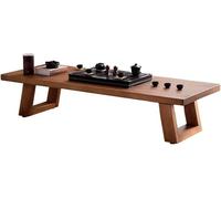 ZJGFCB Solid Wooden Coffee Table With Smooth Surface, Sturdy Legs - Modern Side Table For Living Room, Home, Office - Thicken Tabletop, Large Snack Table, Heavy Sofa Table(Size:100x40x40cm,Color:B)