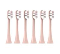 ZJgZmslcd Toothbrushes Head for SOOCAS X3/X3U/X3Pro/V1/X5/X1/D3/D3 Pro Sonic Colorful Toothbrush Soft Bristle Nozzles(6pink)