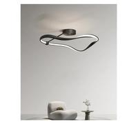 ZJHAHJY Chandelier,Bedroom Lamp Ceiling Lamp Led Modern Minimalist Bedroom Lamp Nordic Book Room Lamp/D60Cm/Dimmable with Remote