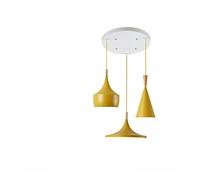 ZJHAHJY Chandelier, LED Chandeliers, Modern Pendant Lights Compatible with Living Room Bedroom Kitchen Office Restaurant Colorful E27 LED Hanging Lamps(G)
