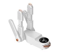 ZJHAHJY Folding Shoe Dryer, Boot Dryer with Timer and LED Display, Eliminate Odor Fast Drying Boot Deodorizer, Portable Multifunction Socks Dryer Boot Warmer