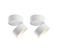 ZJHAHJY Modern LED Downlight Fixture Aluminum Adjustable Ceiling Spot Lamps Foldable Anti-Glare Ceiling Lights Simple Creative Ceiling Down Lighting Indoor Spot Light for Kitchen Bedroom Living Room