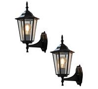 ZJHAHJY Outside Wall Light European Garden Villa Lamp Exterior Wall Lamps Die-cast Aluminium Wall Sconce Rustproof Wall Fitting Garage Porch Lights Front Door Garden Light Staircase Corridor Light