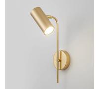 ZJHAHJY Reading Wall Mounted Light Dimmable Hard Wired Black Rustic Vintage Industrial Farmhouse Wall Lamp Adjustable Gold Mid Century Modern Wall Sconce for Bedroom Living Room Office Headboard