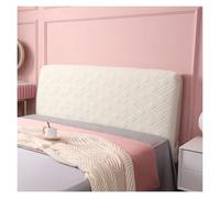 ZJHAHJY Soft Velvet Headboard Cover for Bedroom Upgrade, Premium Protection & Custom Fit Reversible Slipcover Home, Guest Rooms, Hotel Décor(Beige,86.7in)