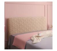ZJHAHJY Soft Velvet Headboard Cover for Bedroom Upgrade, Premium Protection & Custom Fit Reversible Slipcover Home, Guest Rooms, Hotel Décor(Light Brown,66.9in)