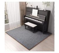 ZJHAHJY Soundproof Carpet Non-Slip Pads,6mm Thick Acoustic Pads,Piano Soundproofing Absorbing Mat,Soundproof Rug for Piano Drum Jump Rope (Color : Gray, Size 120x110cm)