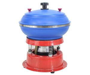 ZJHAHJY Vibrating Polisher, Professional Rock Tumbler Kit, Electric Polisher for Grinding, Rust Removal and Polishing Workpiece Surface, for Small Metal Parts and Jewelry Accessories