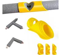ZJHESXV Tube Lagger Pro Insulation Cutting Tool, Foam Tube Insulation Cutting, Insulation Cutting Fixture in 3 Models, for Pipe Insulation in Homes, Industries and Commercial Places,15mm, 22mm,28mm