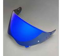 ZJHFDC Motorcycle Helmet Visor for SHOEI Hornet ADV, Windproof Anti Scratch Helmet Visor Replacement Motorcycle Accessories,normal-A Revo Deep Blue