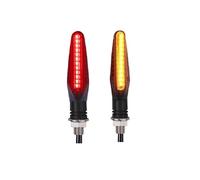 ZJHLGT motorbike indicator 2PCS Motorcycle Turn Signal Light E11 Mark Built Relay 335SMD Signals Indicator Flashing Blinker Universal M10 Bolt