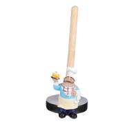 ZJHQQB 1pc Chef Paper Towel Holder Unique Kitchen Table Ornament Lightweight Portable Tissue Stand for Dining Home Use Stylish Chef Shape Material