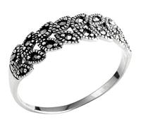 ZJHQQB 925 Sterling Silver Jewelry, Small Women Inlaid Wheat Ear Ring Gifts for Lover Silver, 19Th, Silver, 14th