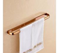 ZJHQQB Bathroom Shelves Rose Gold Full Copper Towel Rack, Towel Storage Holder Towel Rails, Towel Bar, Toilet Paper Holder, Bathroom Accessories Set