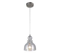 ZJHQQB Dining Room Bar Living Room Bedroom Café Lighting,Retro Chandelier,E27 American Glass Chandelier-Transparent bubbles Lothian