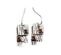 ZJHQQB Earrings Vintage Geometry Metal Earrings for Women Ancient Drop Dangle Earrings Jewelry,