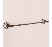 ZJHQQB Exquisite Bathroom Shelves Towel Rack Pendant, Bathroom Toilet Full Copper European Brown Ancient Bath Towel Rack, Towel Rail
