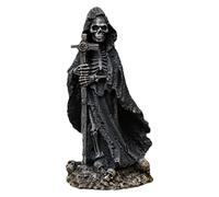 ZJHQQB Halloween Desktop Decoration - Devil Descent Figurine Sculpture | Vivid Details Arts Sculpture for Work Area, Garden, Bedroom, Study Room, Living Room