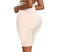 ZJHQQB High Waisted Hip Enhancer Padded Pants, Large Size Waist Trainer With Hip Pads, Widen The Crotch Womens Shapewear Tummy Control, Tummy Control Fake Butt Lifter Flat Angle Shorts