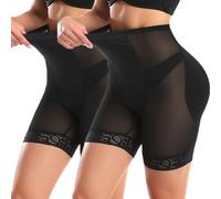 ZJHQQB Hip And Butt Padded Shapewear, High Waist Padded Bum Panties Lace Shapewear, Fake Buttock Underwear Padded Panties Boyshorts