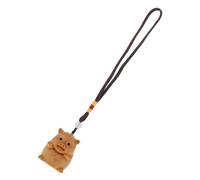 ZJHQQB Little Fat Pig Keychain Wooden Pig Charm Craft Pendant for Keys Ornaments Home and